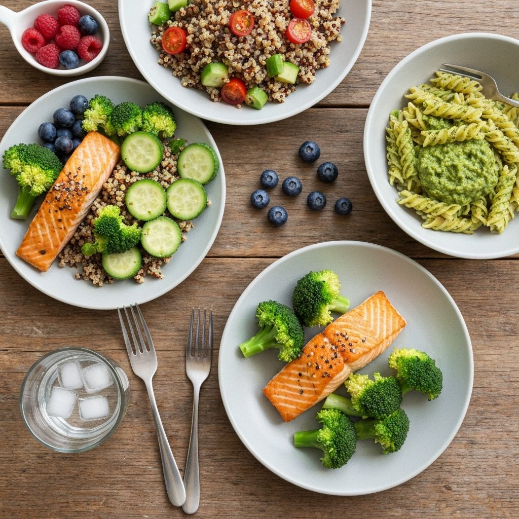 Tägliche Mahlzeiten